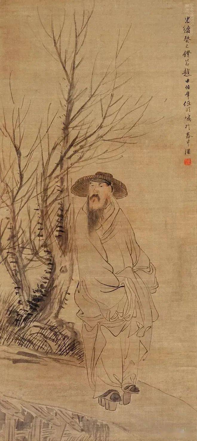 海派佼佼者任伯年人物画80幅着墨不多而意境深远