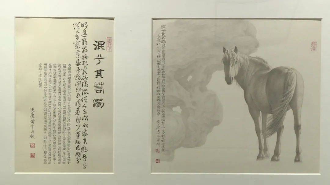 艺术|黄今工笔画马作品展在石家庄市博物馆举办