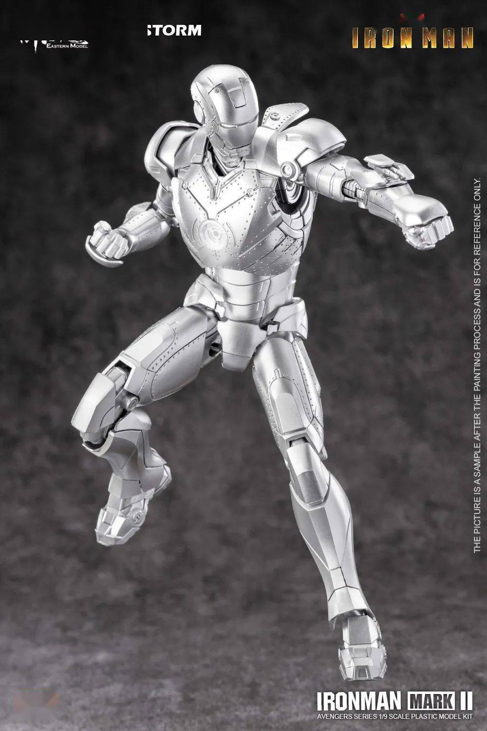 新品预定御模道19复仇者联盟系列钢铁侠mk2拼装版em2021016p