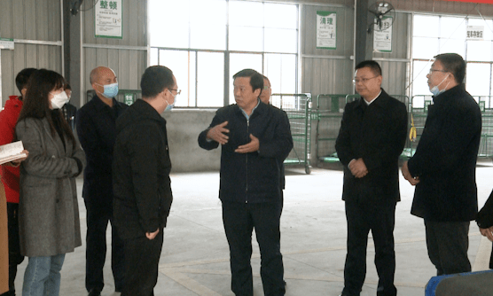 黄冈市副市长马艳舟到罗田县调研农村电商物流工作
