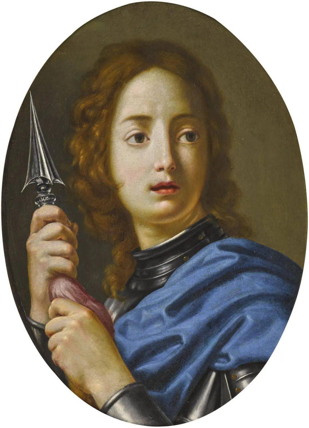 巴洛克时期的意大利画家切萨雷丹迪尼人物肖像油画作品欣赏