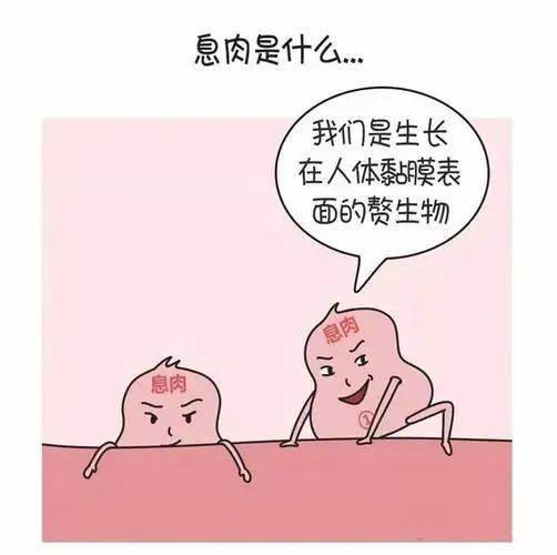 肠息肉卡通图片