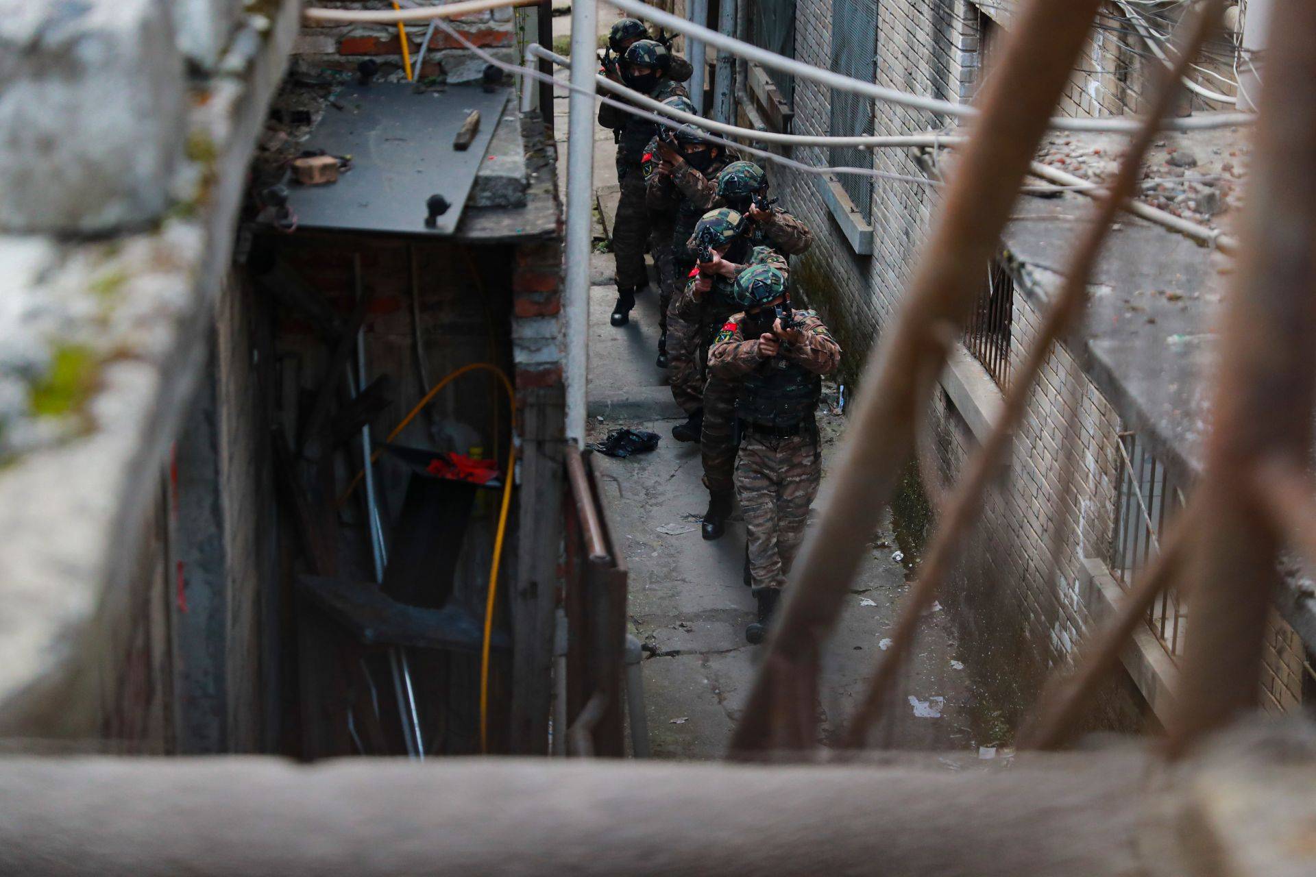 武警六盘水支队:瞄准强敌练精兵_巷战_城市_任务