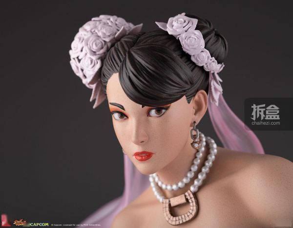 出货SIDESHOW × PCS 街霸 婚纱春丽 WEDDING CHUN LI 1/4雕像