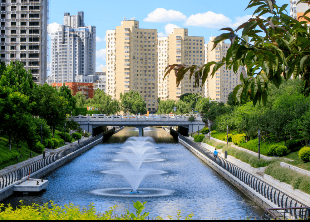 亮马河上热搜啦!"亮"成一道靓丽风景线_通船_三环路_夜景