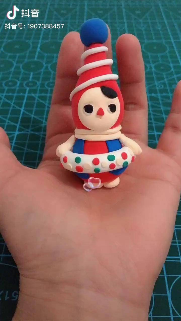泡泡玛特粘土制作