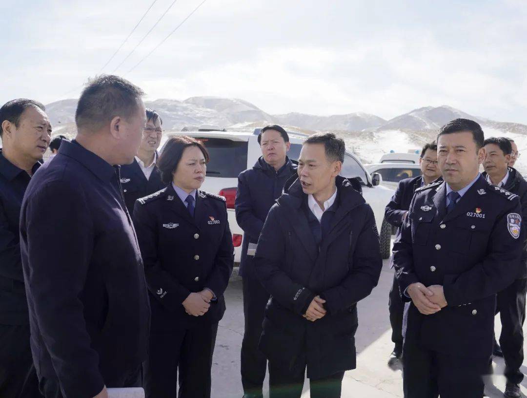 李宏亚在海东两化地区督导调研公安工作时强调胸怀国之大者心系省之大