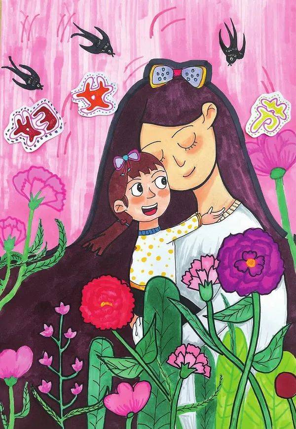 致敬了不起的“她”！看小画师如何描绘最美节日祝福