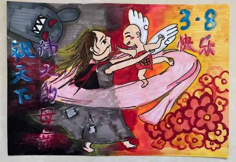 致敬了不起的“她”！看小画师如何描绘最美节日祝福