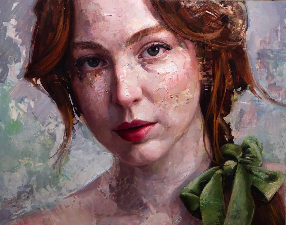 美国当代油画家马特塔尔伯特肖像油画作品欣赏