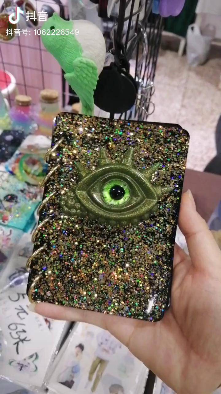 滴胶滴胶笔记本恶魔之眼