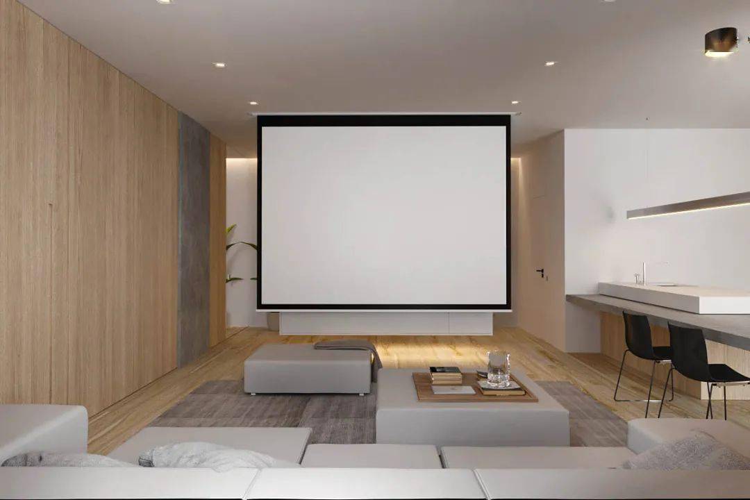 50款客厅投影仪背景墙设计惊艳