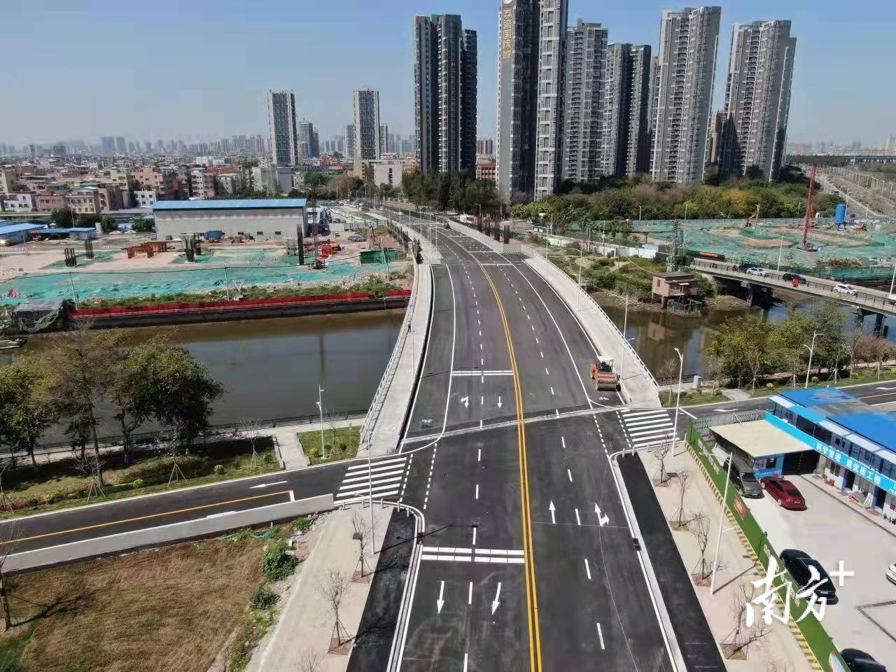 花地河上架新桥,将为周边4.8万荔湾居民出行提供便利_改造_建设_海龙街道