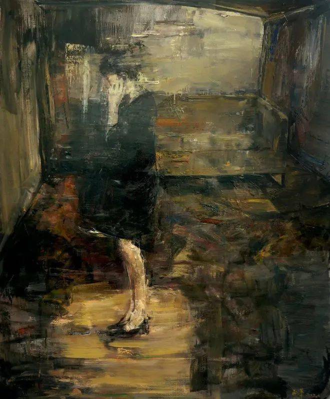 白蒂|〔孤独 躁动 迷茫 包括〕_cm_社会_中国油画院