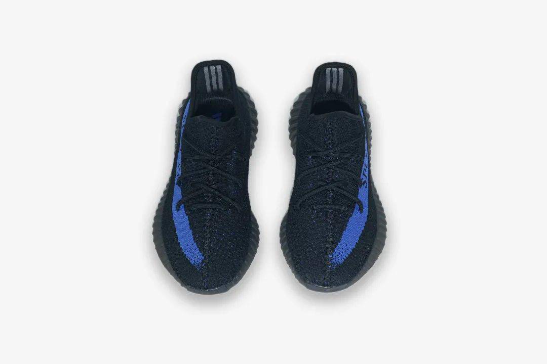 耀眼藍黑adidasoriginalsyeezyboost350v2dazzlingblue限量發售