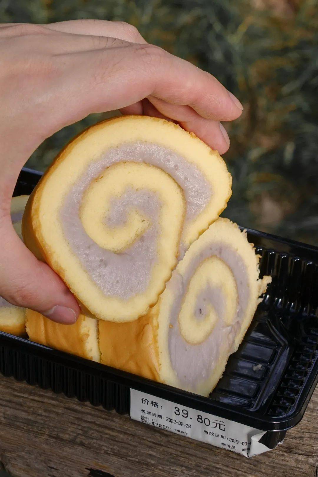 盒马猪油盆蛋糕整盆卖盆白送