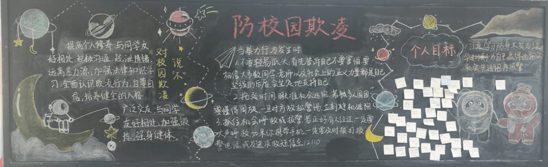 張中校園新聞杜絕欺凌打造和諧校園我校舉辦黑板報評比活動