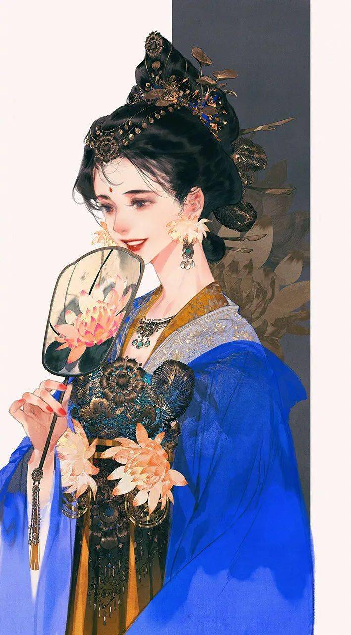 她是400万古风迷心中的白月光为过气网游作画十年日更9图的绘圈卷王