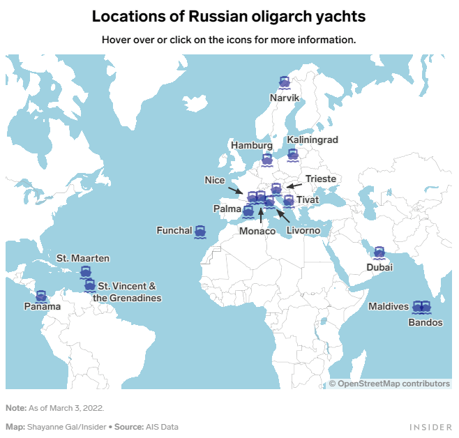 又一艘！意大利当局扣押俄罗斯富豪游艇，价值超5亿欧元