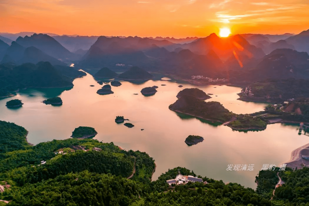 廣東版小洱海世外桃源峰林湖畔桃花島在這裡鄉村淳樸而寧靜美宿湯泉