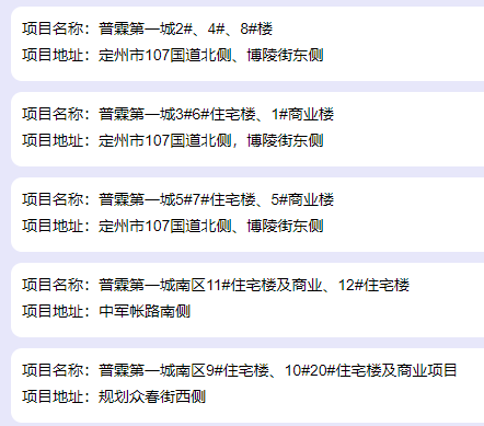 二,普霖第一城一,锦城苑下面,定州房产网小编就定州南部在售项目的