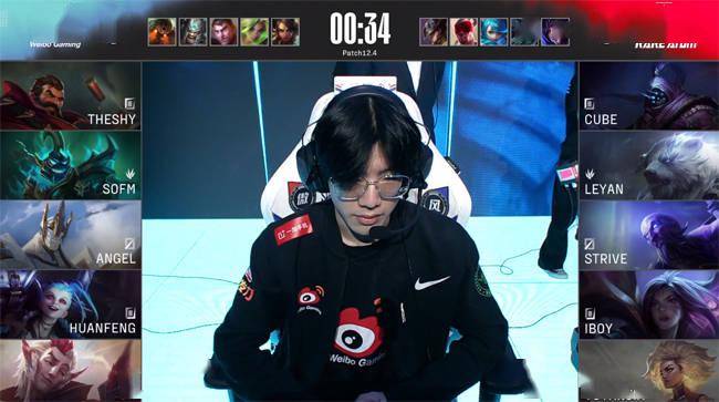 TheShy|LOL-LPL：Cube贾克斯单杀TheShy男枪主宰团战，RA 2-0战胜WBG