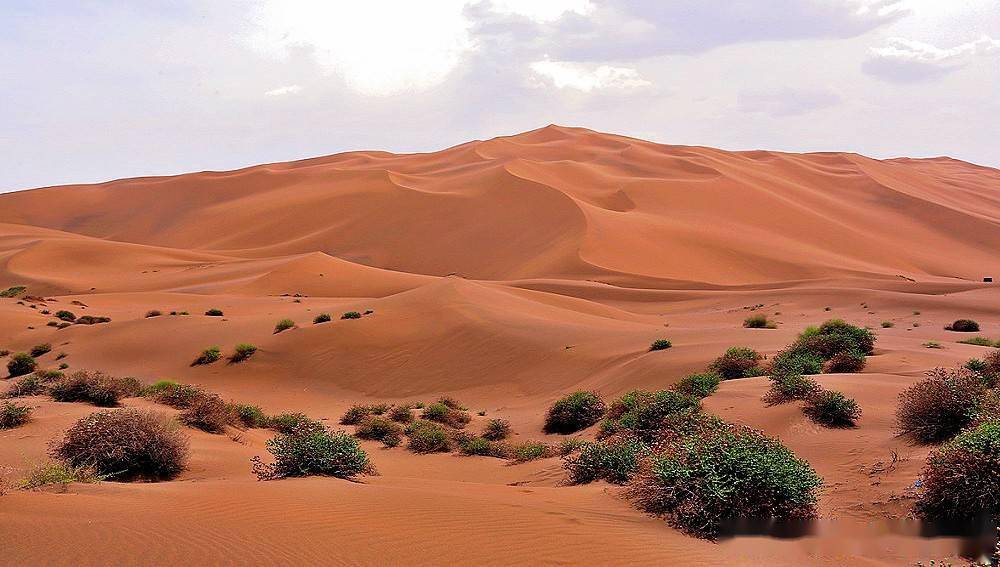 库木塔格沙漠风景名胜区风沙地貌,景观类型齐全.