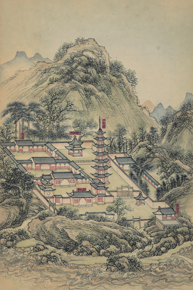 陆蓓容书画船边留在画中的杭州城