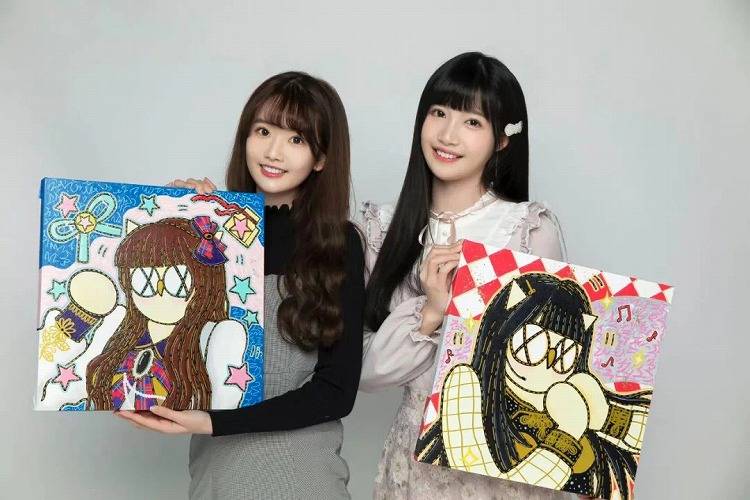 形象艺人首次形象授权，AKB48 Team SH与构得艺术今日出品限量版画并首发新歌《大声钻石》