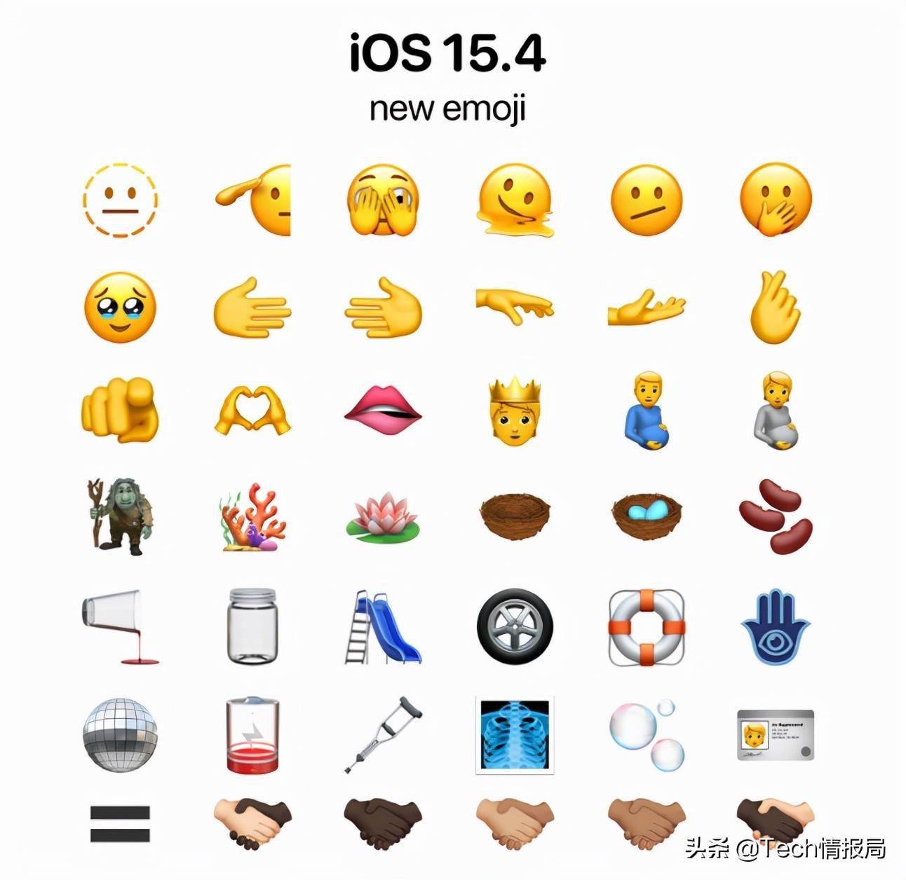 4正式版除了带了超好用的戴口罩解锁功能,还新增多个表情符号,siri可