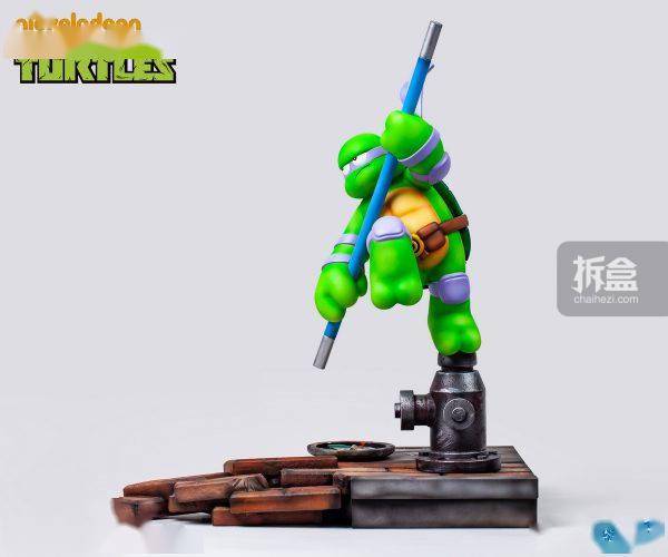 拉斐尔愚者乐园 TMNT 忍者神龟 李奥纳多 米开朗基罗 潮玩摆件