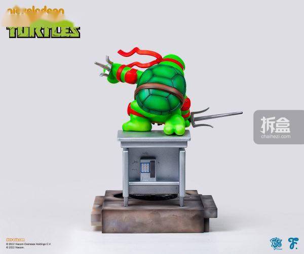 拉斐尔愚者乐园 TMNT 忍者神龟 李奥纳多 米开朗基罗 潮玩摆件