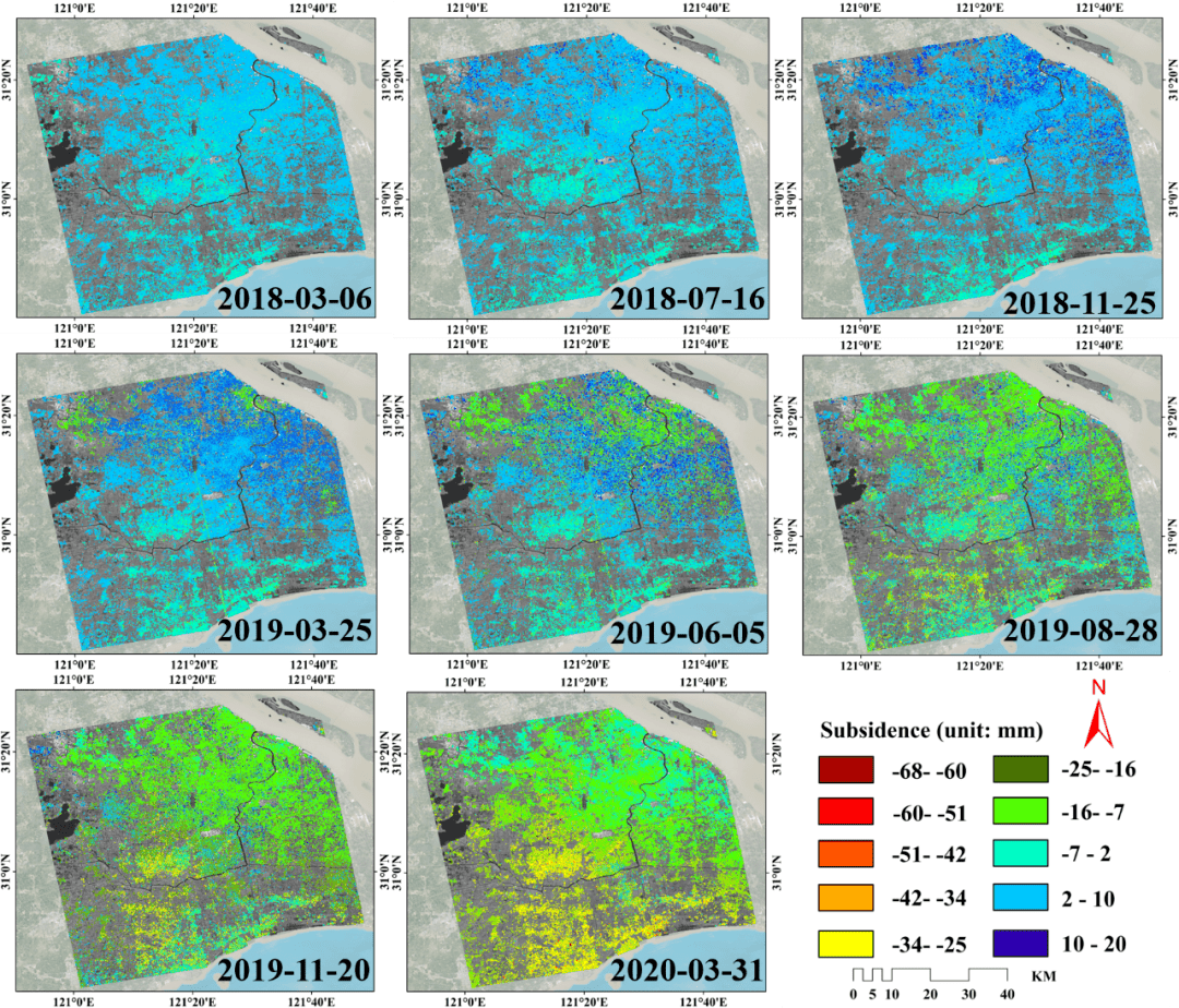 2021遥感应用组二等奖基于时序insar上海地区地表沉降时空反演与机理