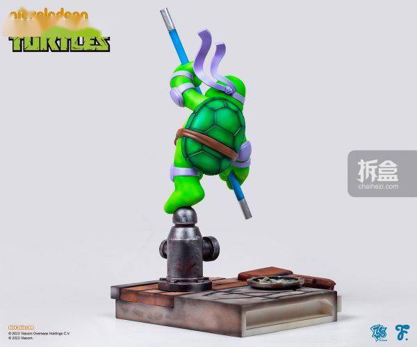 拉斐尔愚者乐园 TMNT 忍者神龟 李奥纳多 米开朗基罗 潮玩摆件