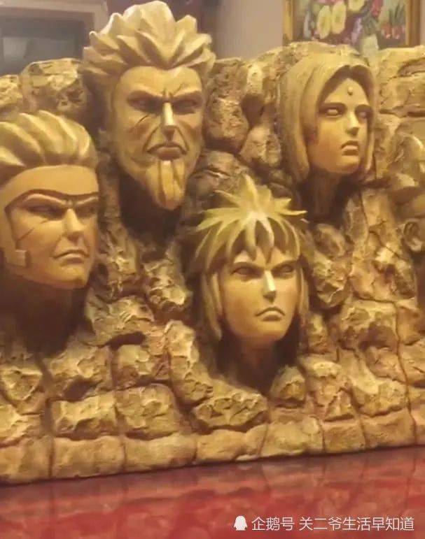 小哥哥晒火影岩手办一身金黄看呆众人网友10万不能多了