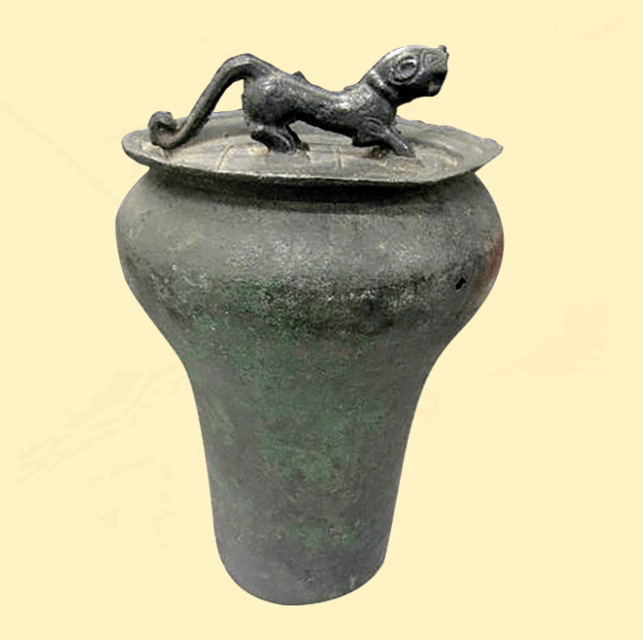 虎钮錞于是东周至汉代,巴民族的特有乐器.