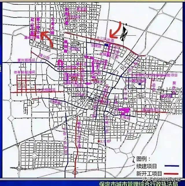 保定快速路规划图片