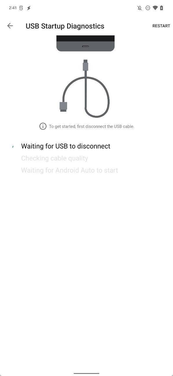 谷歌 Android Auto 工具现已支持诊断 USB 数据线是否损坏