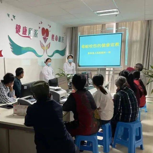我院外一科开展毒蛇咬伤的紧急处理措施及预防知识宣讲小课堂_患者_毒液_伤口