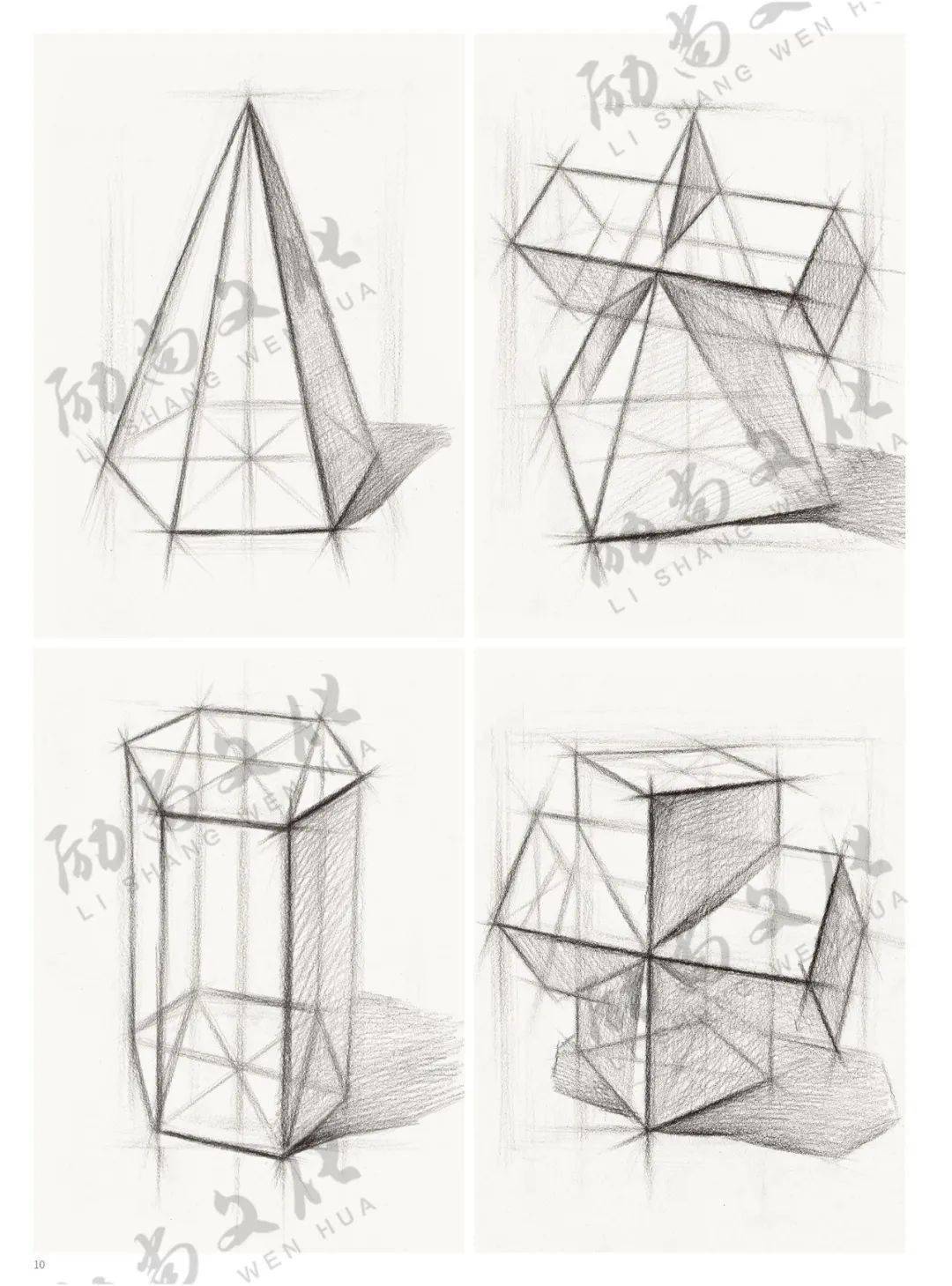 讲透素描静物结构零基础入门快速上手从基础几何体到静物环环相扣适合