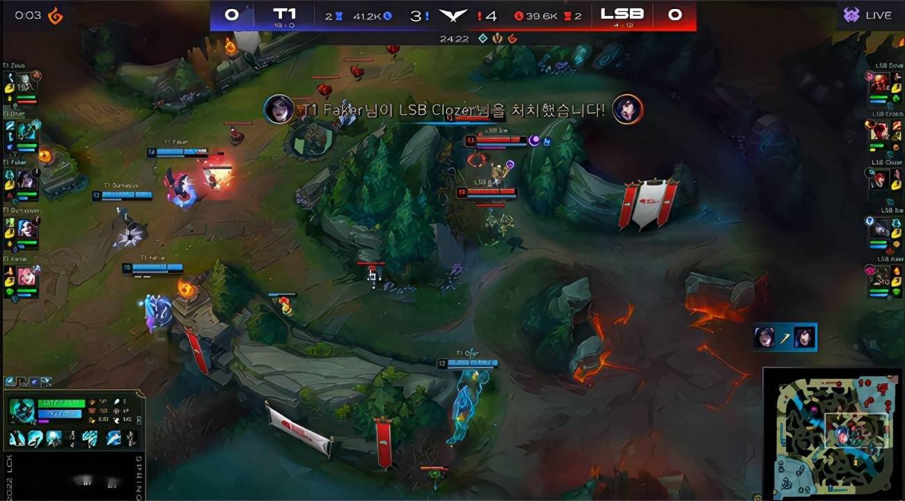 盲僧|LOL-LCK：小吕布薇恩圣银弩箭斩获三杀，T1让一追二LSB豪取17连胜