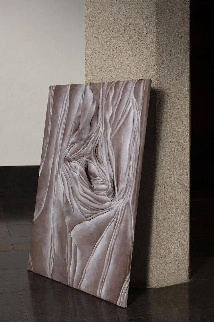 瑞典纺织艺术家dianaorving充满感性的美丽褶皱织物