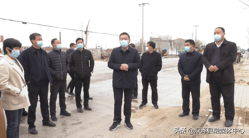 深泽在行动王建峰带领县四大班子领导观摩重点区域拆违工作