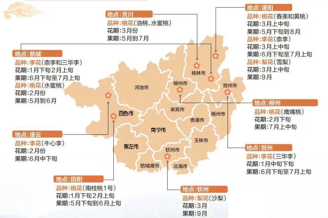 春意濃時趕緊碼住這份廣西賞花地圖疫情過後就一起去看花吧