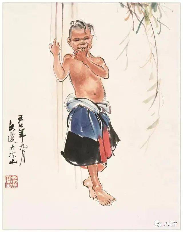 八雅轩丨【八雅丹青】 他的人物画,获奖无数_汤文选_中国画_全国