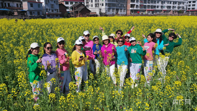 油菜花|湖南祁东“冬闲田”不闲 今春17个千亩花海成农旅网红打卡点