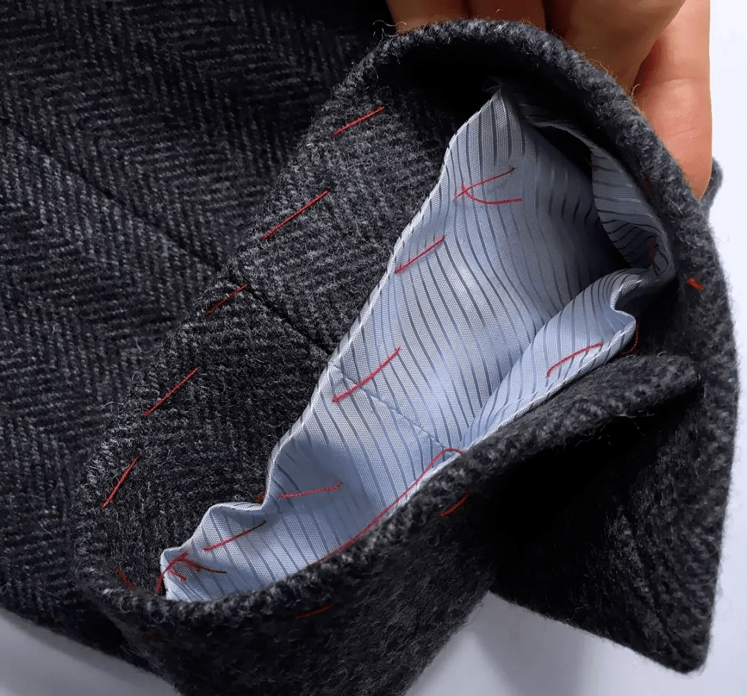 细节 教程 | 西服“如何做好袖开衩，以及袖子里衬的缝法”
