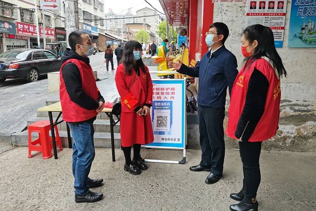 零陵汤小兵带队督查疫情防控工作