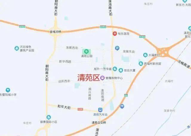 221亿保定清苑旧城区改造提升工程城市双修这些道路将改造