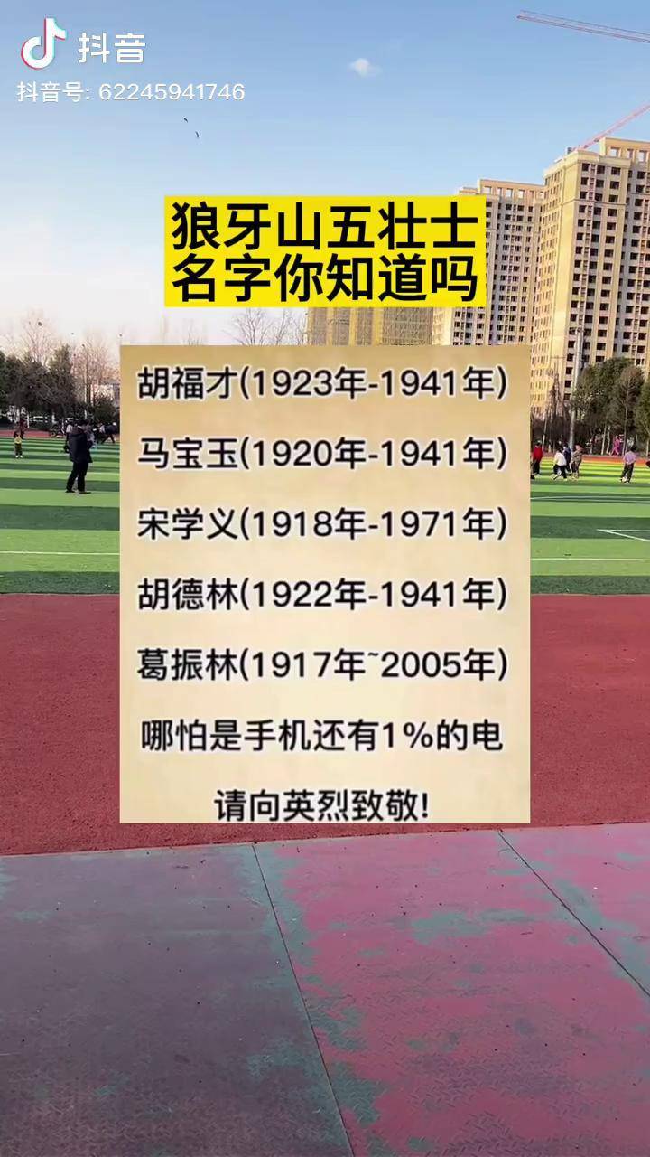这些英雄的名字你知道吗涨知识英雄人物